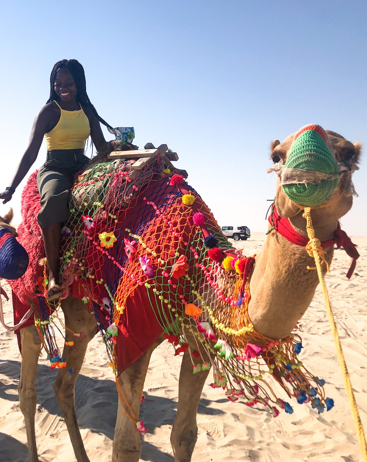 Camel ride in Qatar 2019