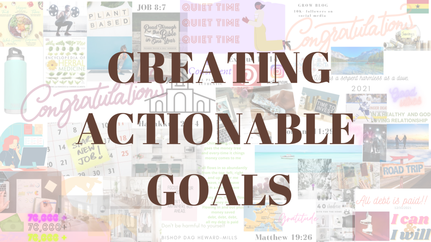 Creating Actionable Goals image